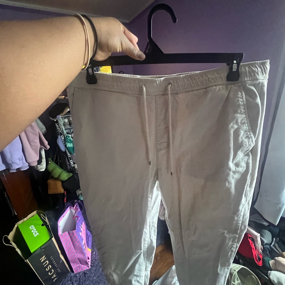 Men's Beige Casual Pants (Forever 21)
